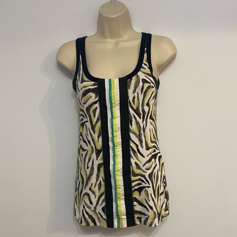 Marc Cain Sport N2 or 6 tank top cotton blend stretch